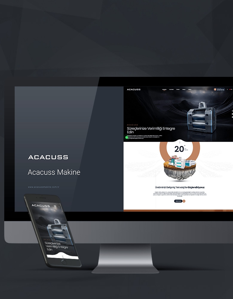 Acacuss Değirmen Makineleri - Konya Web Tasarım Web Sitesi