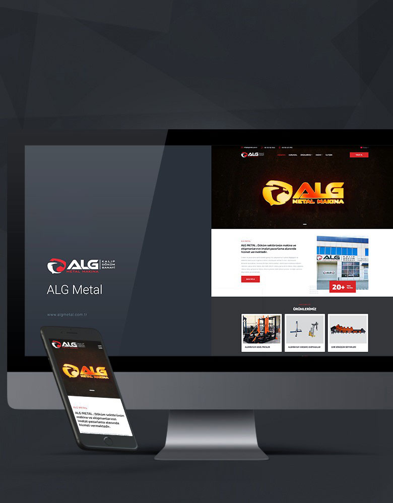 ALG Metal - Konya Web Tasarım Web Sitesi