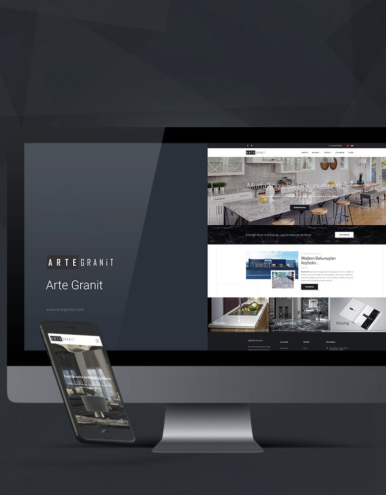 Arte Granit - Konya Web Tasarım Web Sitesi