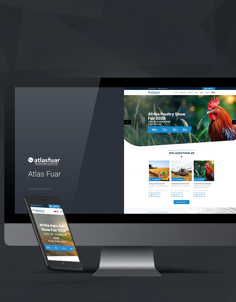 Atlas Fuarcılık - Konya Web Tasarım Web Sitesi
