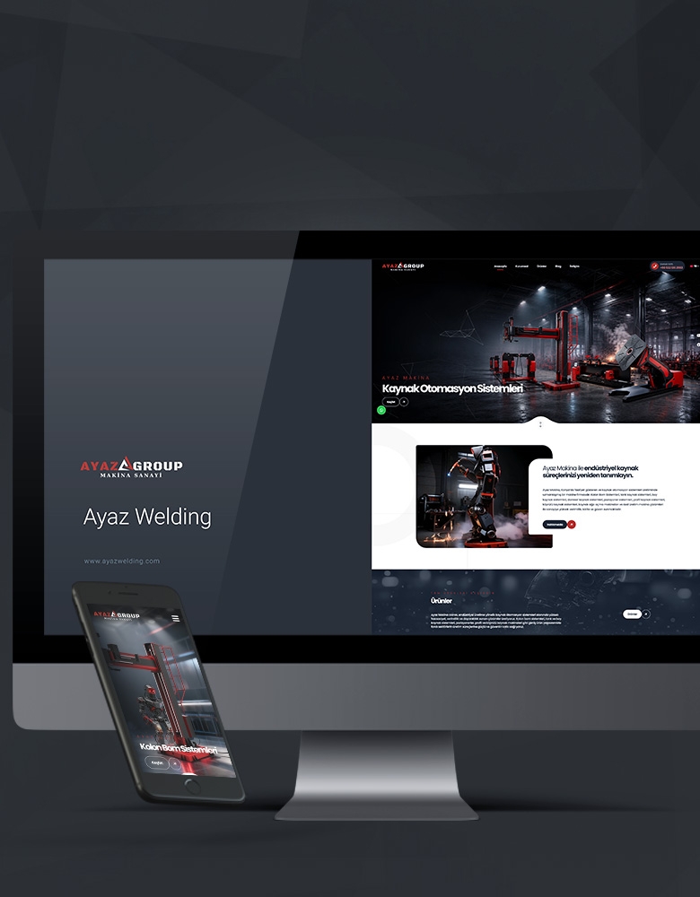 Ayaz Makina Kaynak Otomasyon Makineleri - Konya Web Tasarım Web Sitesi