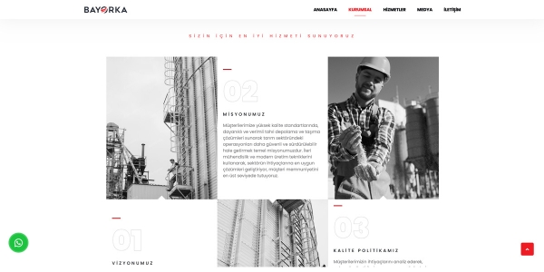 Bayorka Tahıl Depolama Sistemleri - Konya Web Tasarım Web Sitesi