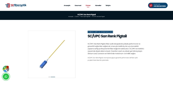 BTfiberoptik Network Bilişim Güvenlik - Konya Web Tasarım Web Sitesi