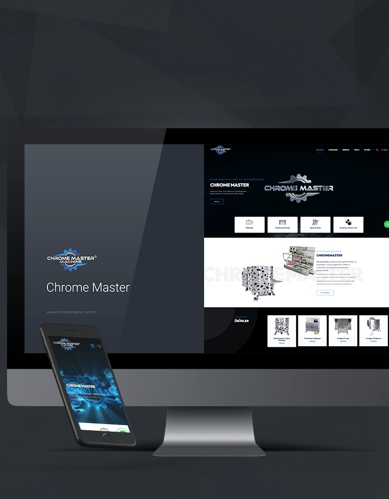 Chromemaster Gıda İşleme Makinaları - Konya Web Tasarım Web Sitesi
