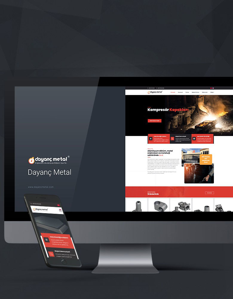 Dayanç Metal - Konya Web Tasarım Web Sitesi