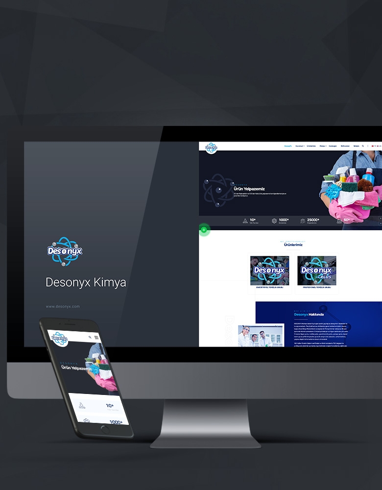 Desonyx Kimya - Konya Web Tasarım Web Sitesi