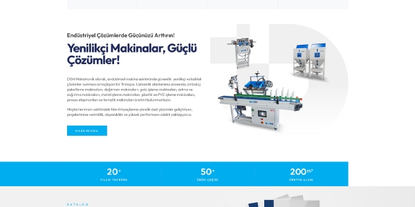 DGN Mekatronik - Konya Web Tasarım Web Sitesi