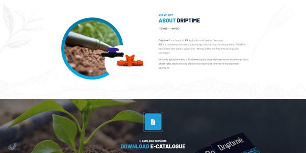 Driptime - Konya Web Tasarım Web Sitesi