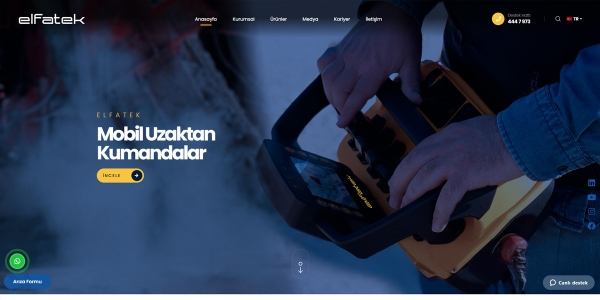Elfatek Elektronik - Konya Web Tasarım Web Sitesi