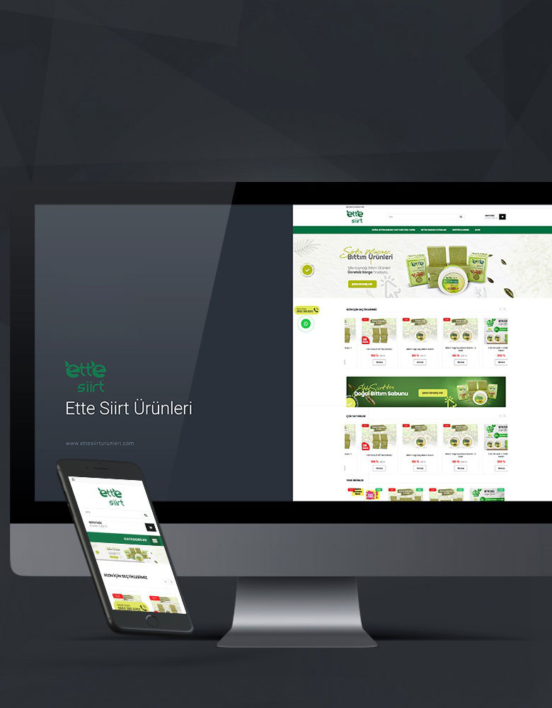 Ette Siirt Ürünleri - Konya Web Tasarım Web Sitesi