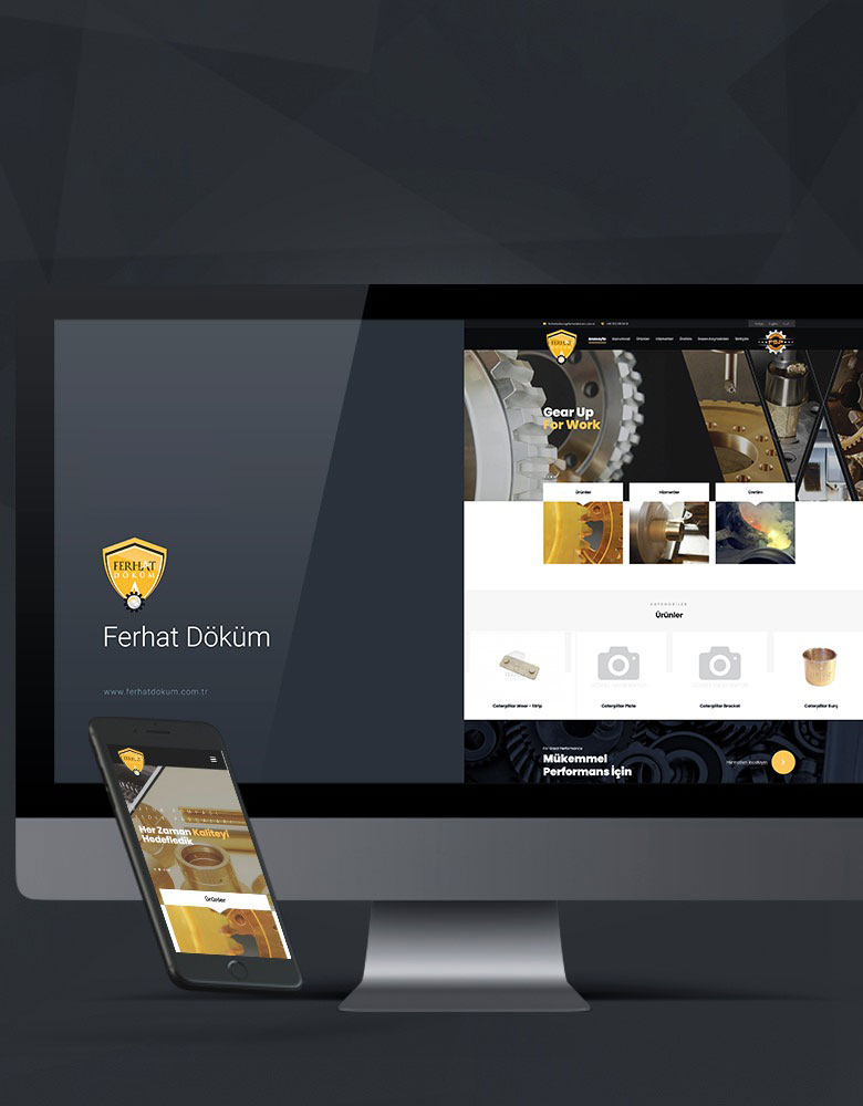 Ferhat Döküm - Konya Web Tasarım Web Sitesi