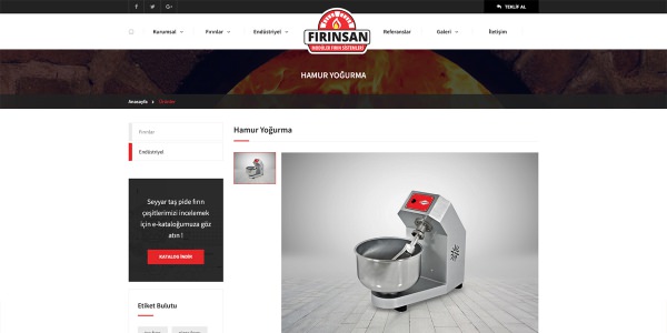Fırınsan Modüler Fırın Sistemleri - Konya Web Tasarım Web Sitesi