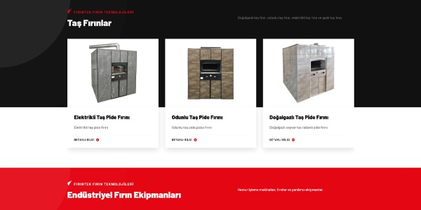 Fırıntek Fırın Teknolojileri - Konya Web Tasarım Web Sitesi