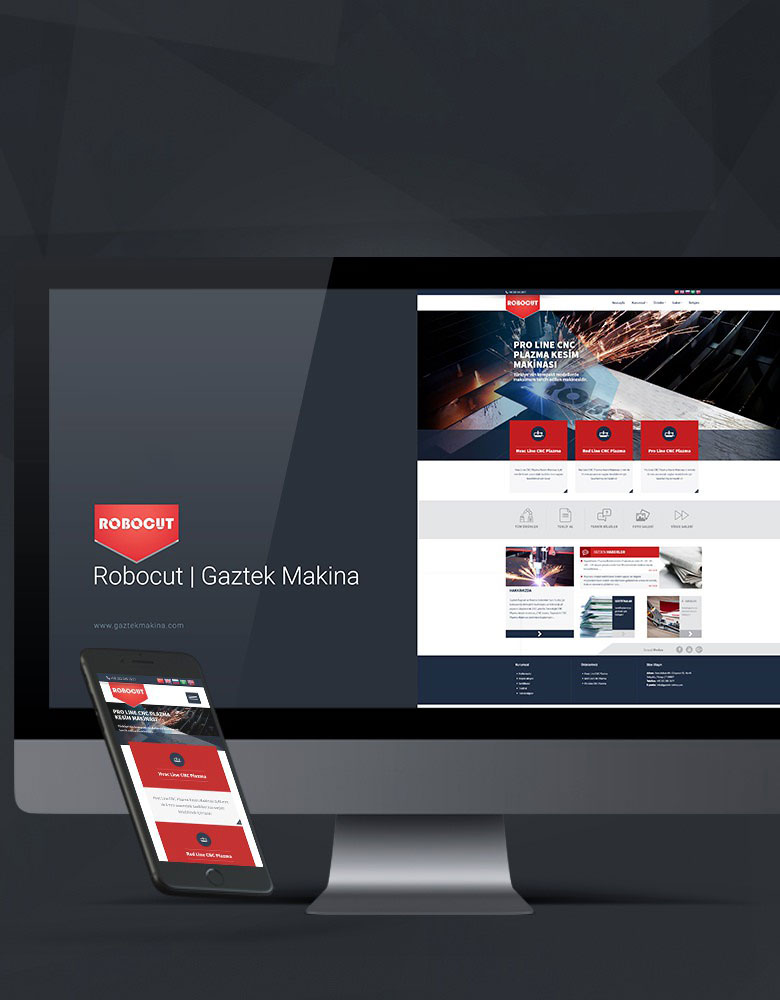Gaztek Makina - Konya Web Tasarım Web Sitesi