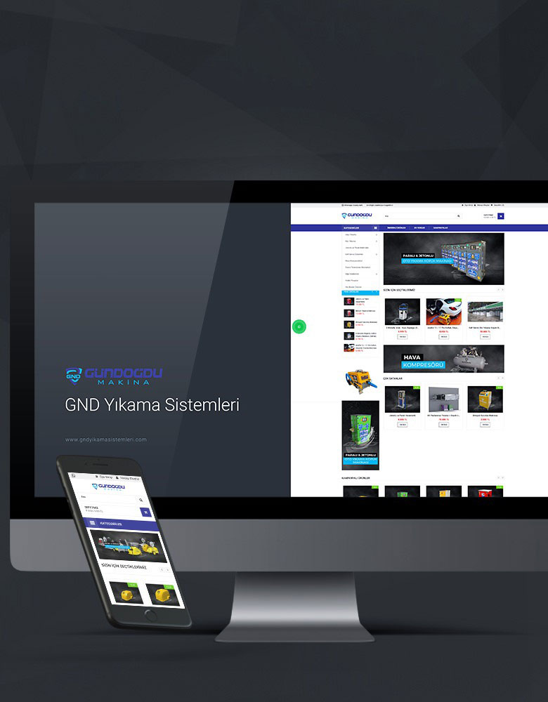 GND Yıkama Sistemleri - Konya Web Tasarım Web Sitesi