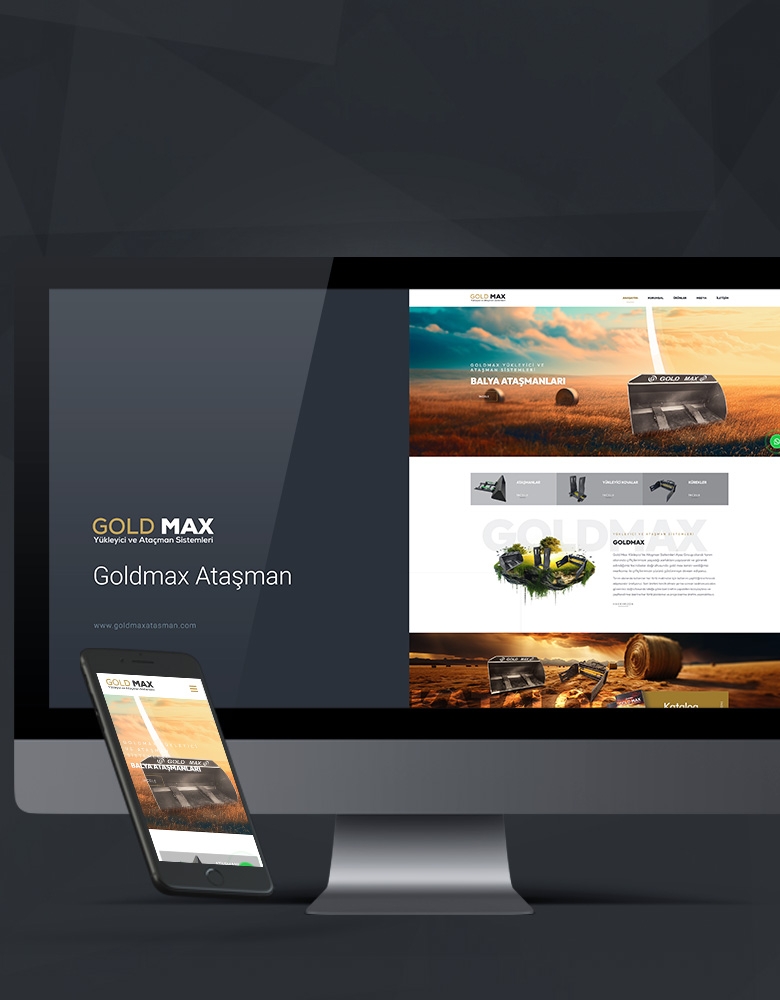 Goldmax Ataşman - Konya Web Tasarım Web Sitesi