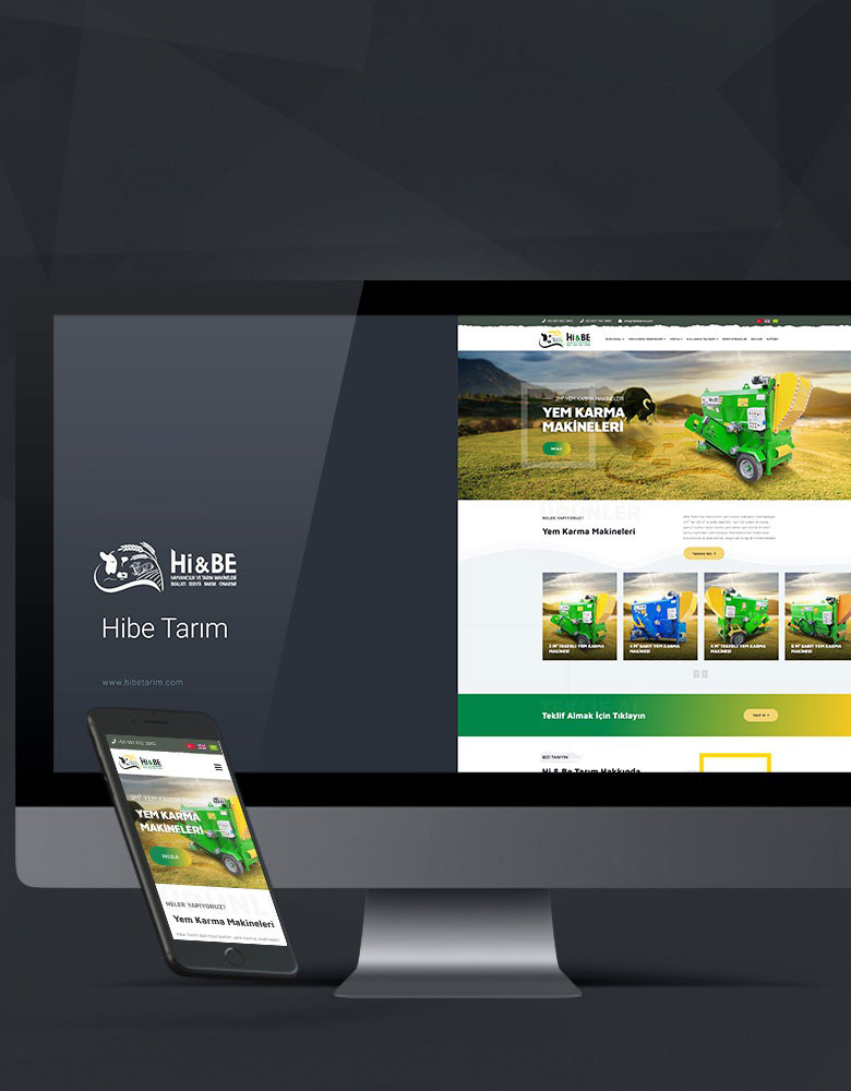 Hibe Tarım - Konya Web Tasarım Web Sitesi