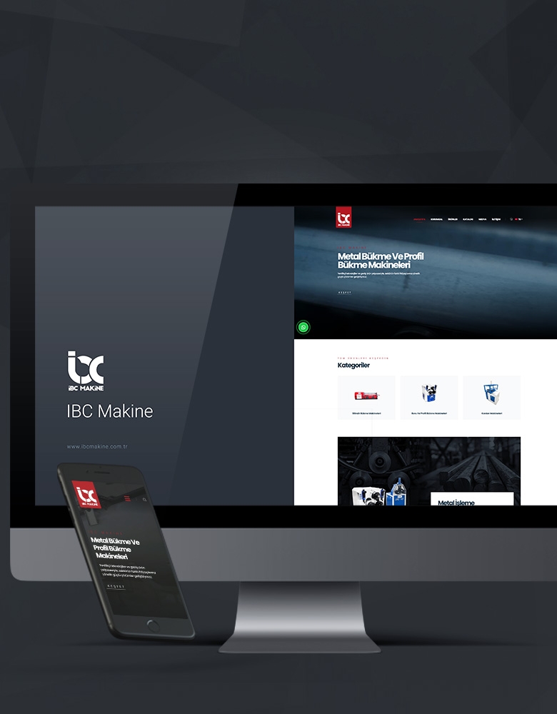İBC Makine - Metal Bükme ve Profil Bükme Makineleri - Konya Web Tasarım Web Sitesi