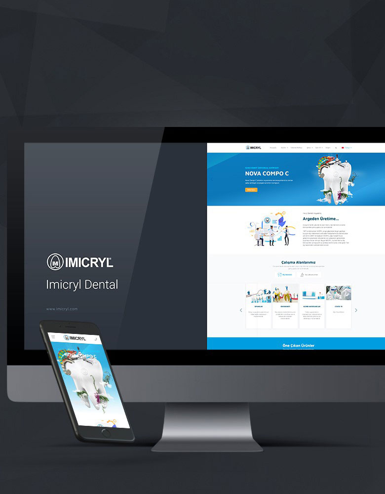 Imicryl Dental - Konya Web Tasarım Web Sitesi