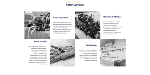 İntegra Hidrolik - Konya Web Tasarım Web Sitesi