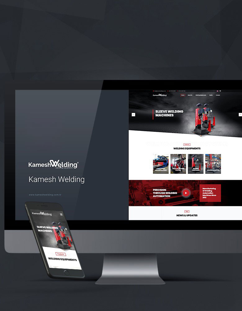Kamesh Welding - Konya Web Tasarım Web Sitesi