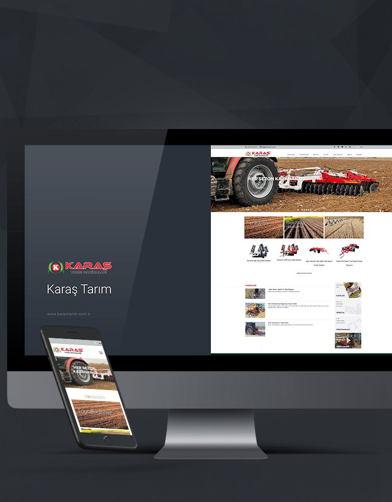 Karaş Tarım - Konya Web Tasarım Web Sitesi