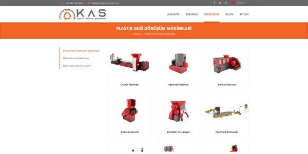 Kas Geri Dönüşüm - Konya Web Tasarım Web Sitesi