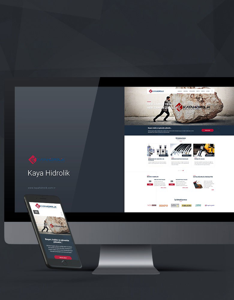 Kaya Hidrolik - Konya Web Tasarım Web Sitesi