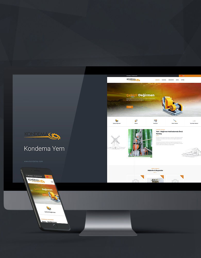 Kondema Yem - Konya Web Tasarım Web Sitesi