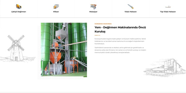 Kondema Yem - Konya Web Tasarım Web Sitesi