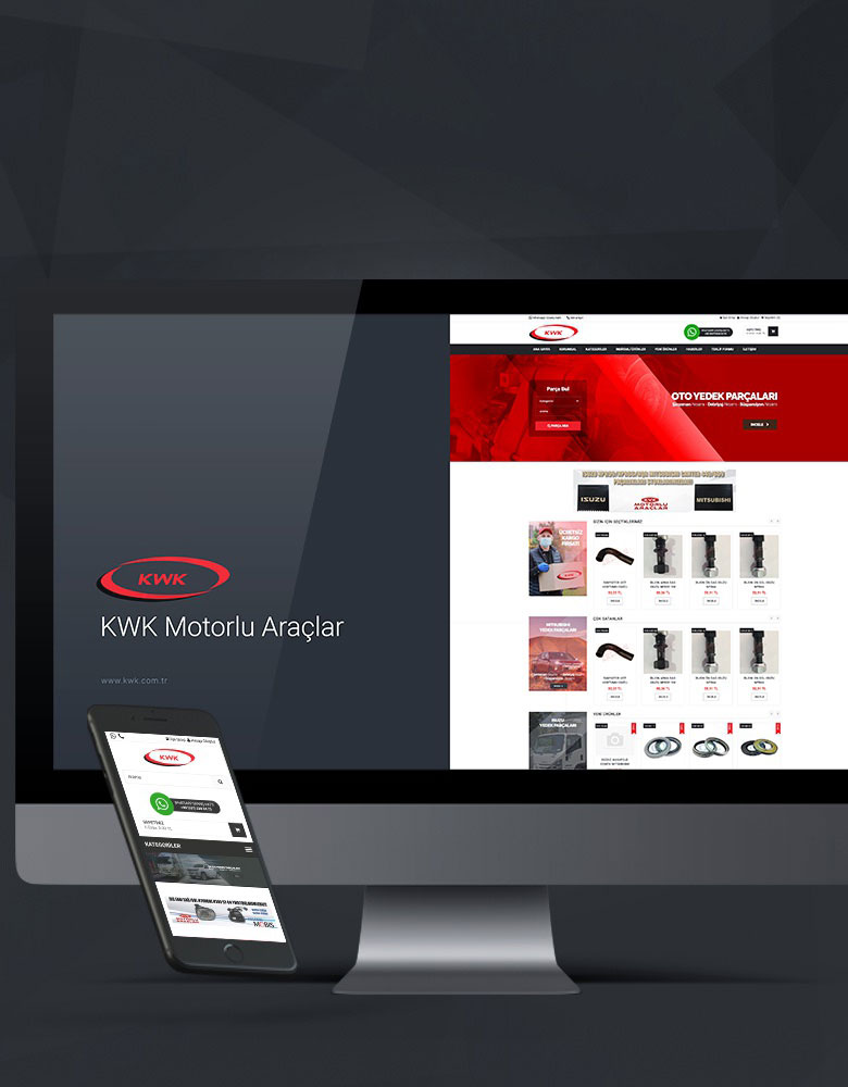 KWK Motorlu Araçlar - Konya Web Tasarım Web Sitesi