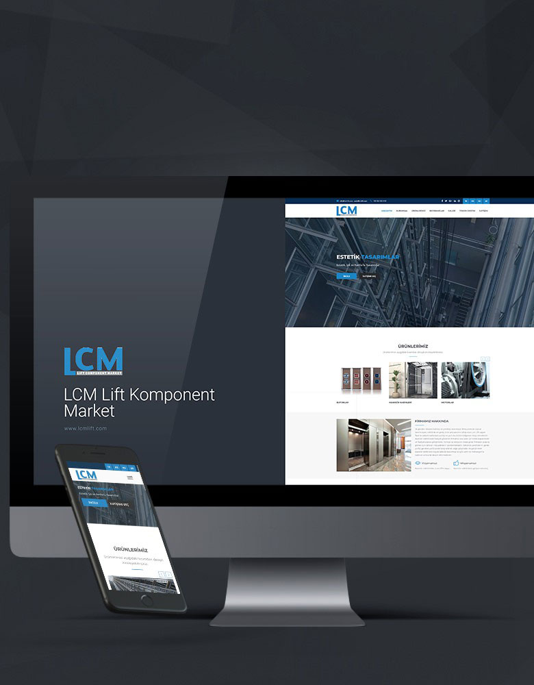 LCM Lift Komponent - Konya Web Tasarım Web Sitesi