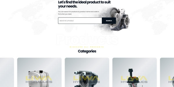 Liwa Hydraulic - Konya Web Tasarım Web Sitesi