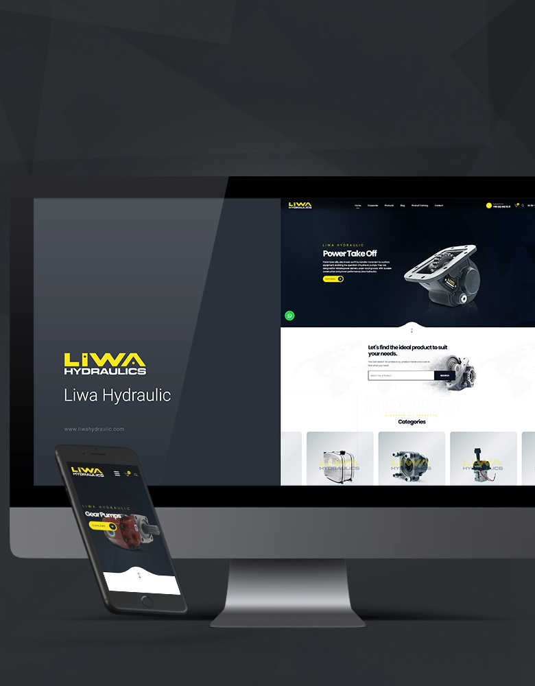 Liwa Hydraulic - Konya Web Tasarım Web Sitesi