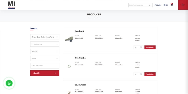 Market İstanbul - Konya Web Tasarım Web Sitesi