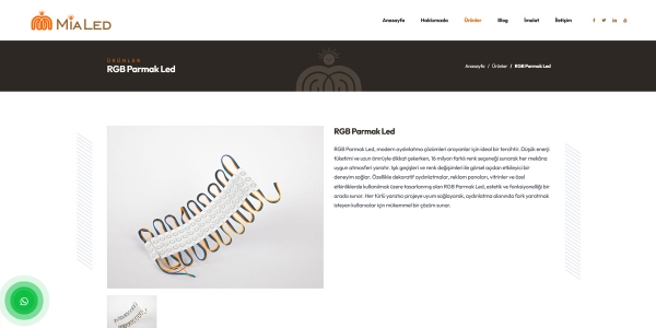Mialed Led Aydınlatma Teknolojileri - Konya Web Tasarım Web Sitesi