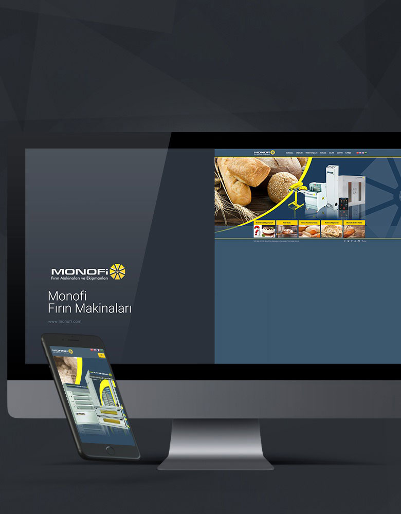Monofi Fırın Makinaları - Konya Web Tasarım Web Sitesi