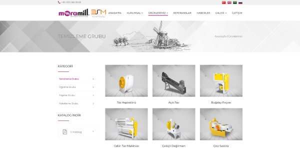 Moramill Değirmen Makinaları - Konya Web Tasarım Web Sitesi