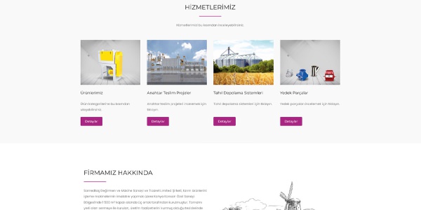 Moramill Değirmen Makinaları - Konya Web Tasarım Web Sitesi