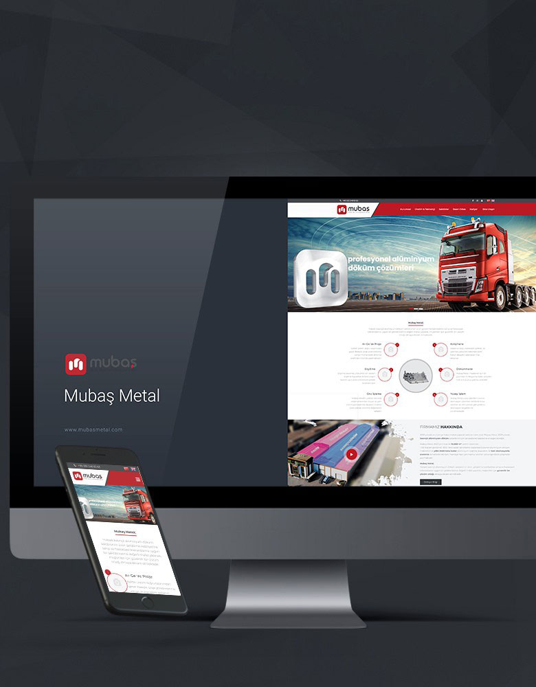 Mubaş Metal - Konya Web Tasarım Web Sitesi