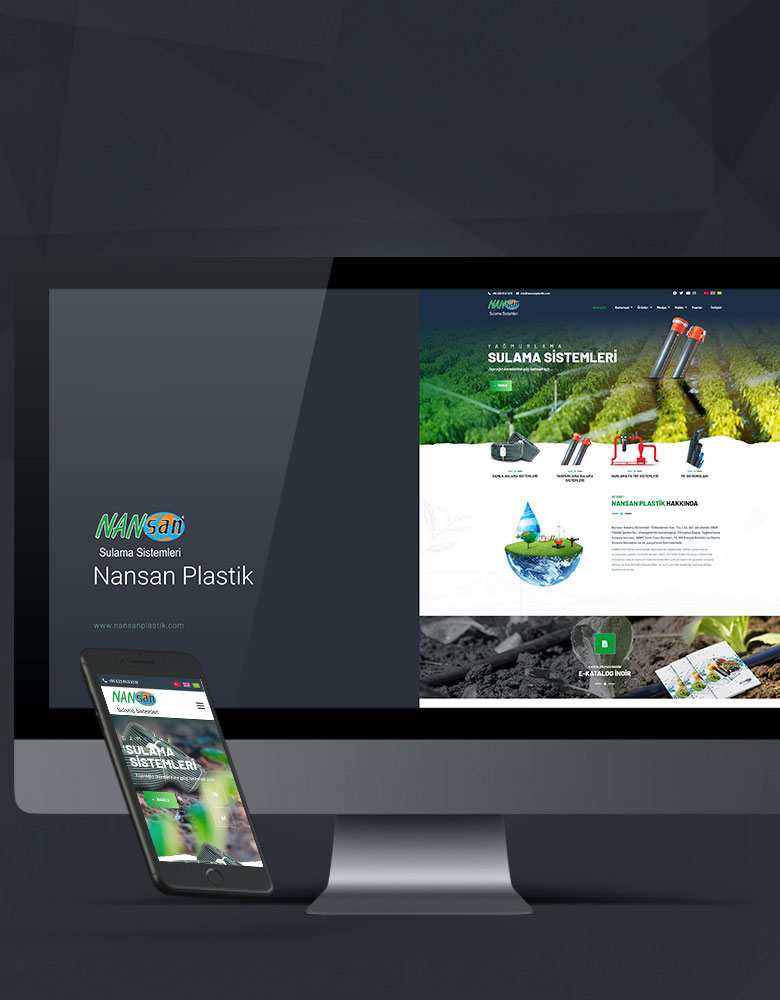 Nansan Plastik - Konya Web Tasarım Web Sitesi
