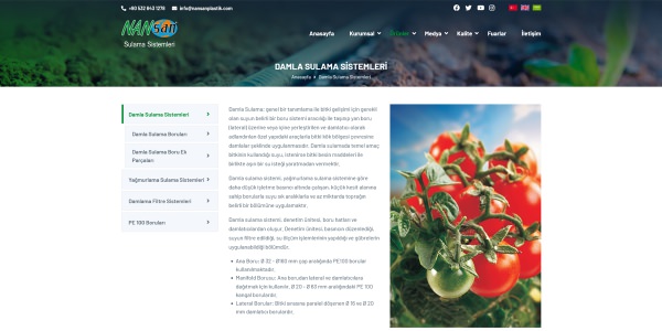 Nansan Plastik - Konya Web Tasarım Web Sitesi