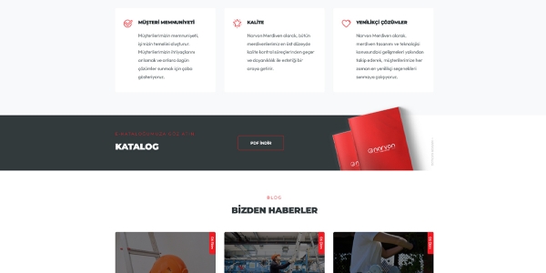 Narvon Merdiven - Konya Web Tasarım Web Sitesi