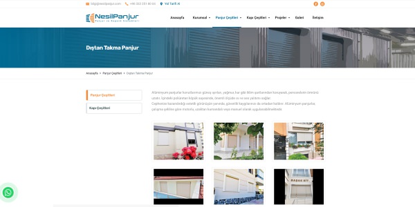 Nesil Panjur - Konya Web Tasarım Web Sitesi