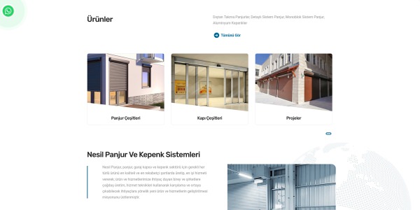 Nesil Panjur - Konya Web Tasarım Web Sitesi