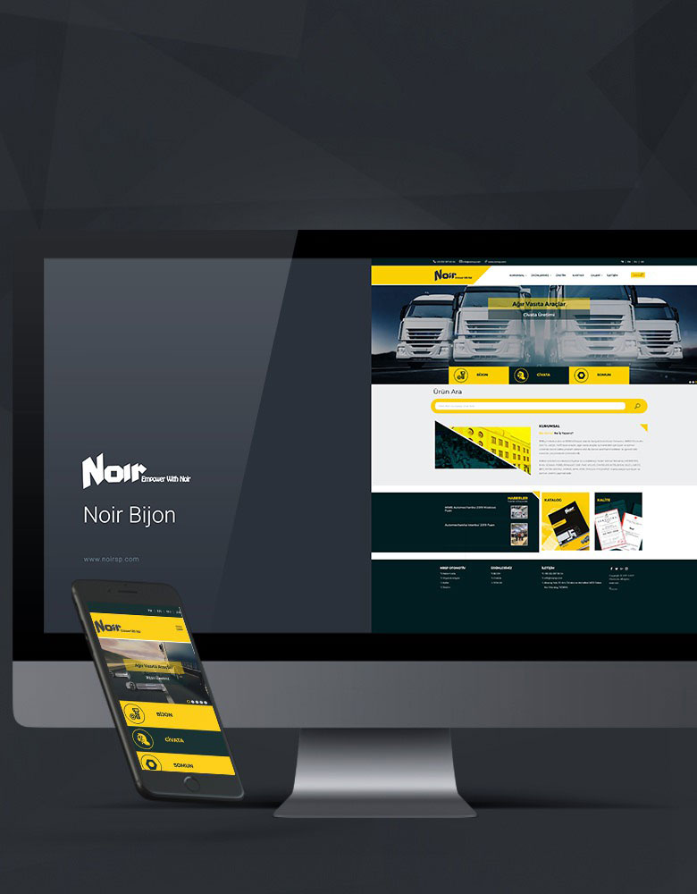 Noir Bijon - Konya Web Tasarım Web Sitesi