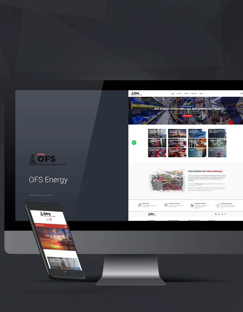 OFS Energy Oilfield Equipment - Konya Web Tasarım Web Sitesi