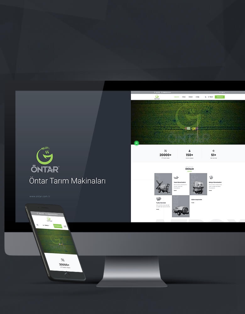 Öntar Tarım Makinaları - Konya Web Tasarım Web Sitesi