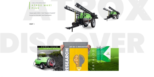 Öntar Tarım Makinaları - Konya Web Tasarım Web Sitesi