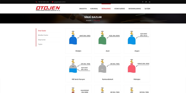 Otojen Otomotiv - Konya Web Tasarım Web Sitesi